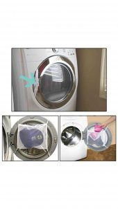 2X Pratik Ayakkabı Yıkama Filesi Kapak Bağlamalı (2ADET) - 2