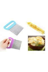 Chips Chopper Şekilli Sebze Ve Meyve Dilimleyici - 1
