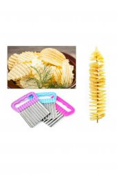 Chips Chopper Şekilli Sebze Ve Meyve Dilimleyici - 3