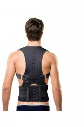 Unisex Siyah Dik Duruş Korsesi Ayarlanabilir Posturex Manyetik Korse thumbnail 1