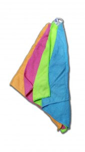 Mikrofiber Temizlik Bezi Seti - 30 x 30 Cm 4Lü Set - 4