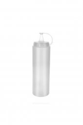 Masterchef Sızdırmaz Kapaklı Plastik Yağ Şişesi Yağdanlık Sos Şişesi 700 Ml. - 3