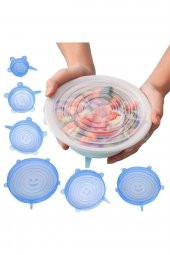 Silikon Streç Kapağı 6 Lı thumbnail 4