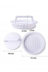 Hamburger Köfte Presi 13 Cm Köfte Yapma Aparatı Hamburger Köftesi Köfte Yapma Şekillendirme Kalıbı thumbnail 7