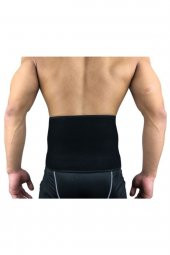 Siyah Termal Sauna Kemer Neopren Bel Korsesi 25x120 cm - 2