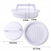 2x Hamburger ve Köfte Şekillendirici - Hamburger Press (2 ADET) - 2