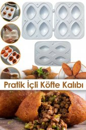 Pratik İçli Köfte Kalıbı Aparatı - Dolgulu İçli Köfte Yapma Aparatı - 2