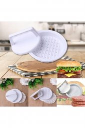 Hamburger Köfte Kalıbı Köfte Presi Şekillendirici Burger Press Pratik Köfte Yapma Aparatı - 3
