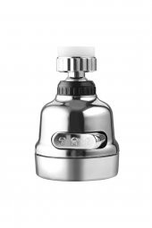 3 Fonksiyonlu 360° Oynar Musluk Başlığı Tasarruflu Başlık Krom thumbnail 4