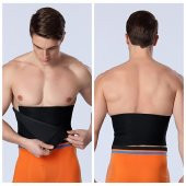 Termal Zayıflama Yağ Yakıcı Sauna Kemer Esnek Bel Korsesi (25Cm) - 4