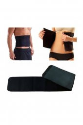Termal Sauna Kemer Terletme Kemeri Geniş Termal Sauna Terletme Kemeri Spor Kemeri Kemer 25 X 120 Cm - 1