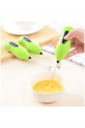 Pilli Mini Mixer Kahve Sür Köpürtücü Karıştırıcı - 1