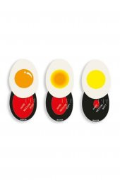 Dublör Yumurta Zamanlayıcı Egg Timer Pişirme Haşlama Süresi Aparatı Zaman Ayarlama Göstergesi - 3