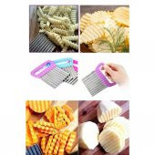 Cips Patates Doğrayıcı Şekilli Sebze Ve Meyve Dilimleyici Chips Chopper - 2