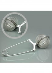 Paslanmaz Çelik Bitki Çayı Demleme Süzgeci thumbnail 2