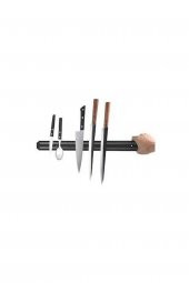 Mıknatıslı Bıçak Askısı Bıçak Tutucu Bıçak Askısı Duvara Monte 33 Cm thumbnail 5