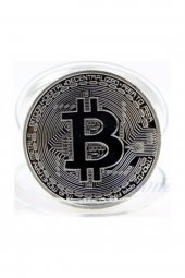 Bitcoin Madeni Para Altın Rengi Hatıra Koleksiyon Değerli Kutulu - 4