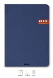 Kraft Ofis Defter Kareli Lacivert - 1