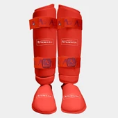 Arawaza WKF Onaylı Karate Kaval Ayak Koruyucu Kırmızı- Mavi - 2