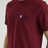 CERES Erkek Likralı Üniforma Takımı - Bordo - 3