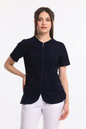 IRIS KADIN LİKRALI ÜNİFORMA TAKIMI - SİYAH thumbnail 2