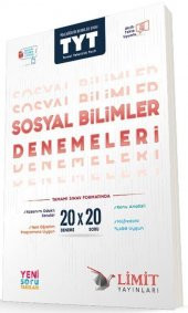 TYT Sosyal Bilimler 20 x 20 Denemeleri Limit Yayınları - 1