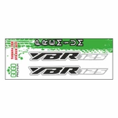 Yamaha Ybr 125 Uyumlu Yazı Sticker Set - 1