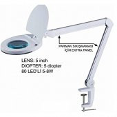 Swat Hzb-129 Masa Üstü Led Aydınlatmalı 5X Büyüteç - 1
