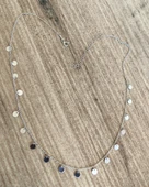 Sallanıtı Pullu Gümüş Kolye - 6