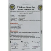 Yabalı 3lü Punch İğnesi Seti Ybl-081 - 5