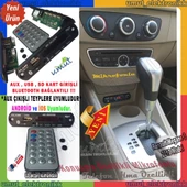 Renault Megane 3 Bluetoothlu Oto Teyp Usbsd Çevirici Aux Kumandalı 12 Volt - 1