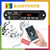 Bluetooth Araç Aux Usb Çalar Mp3 Modulü Usb Sd Oto Teyp Modulü 12 Volt Ile Çalışır - 1