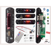 Ford Fiesta Titanium BLUETOOTHLU OTO TEYP USBSD ÇEVİRİCİ AUX KUMANDALI 12V MİKROFONLU YENİ MODEL - 1