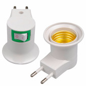 220 VOLT AÇMA KAPAMA ANAHTARLI DUY - E27 DUYLU FİŞ E27 DUYLU AMPUL TAKILABİLEN FİŞ PRİZ - 1