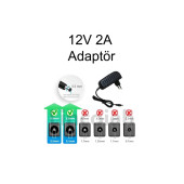 HHM-12 VOLT 2 AMPER 12V 2A - Magbox UYDU ADAPTERÜ TRAFO SMSP GÜÇ KAYNAĞI - 5