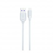 Yuvarlak Tip Yeni Micro USB Hızlı Şarj ve Data Kablosu 3.0A 18W (Adaptörünüz Destekliyorsa) - 1