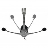 Logitech H110 Kablolu Stereo Kulaklık - Gri - 4