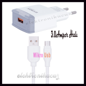 Note 45  S6 S7 serisi uyumlu hızlı şarj alaeti adaptörü Quıck Charging Set  3.0A-Usb 3.0 Yeni SYX-Q30 - 1