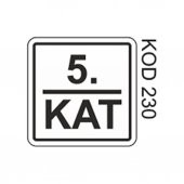 EKSTRAFIX KAT 5 YONLENDIRME LEVHA  (YUL-230) - 1