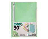 EXXO TELLI DOSYA NANE YESILI PASTEL 50 LI - 1