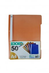 EXXO TELLI DOSYA METALIK BRONZ 50 LI - 1
