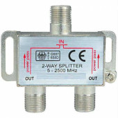 Class Dz-12 1 Giris 2 Çıkıs Kablo Tv Uydu Anten Çoklayıcı 2li Splitter - 2