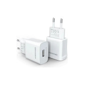 D26B 2.6A USB Şarj Adaptörü - 2.6 Amper Hızlı Şarj Adaptörü  Kısa devre korumalı USB-A çıkışlıdır - 1