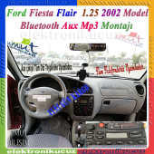 Ford Fiesta Titanium Bluetoothlu Oto Teyp Usbsd Çevirici Aux Kumandalı 12v Mikrofonlu - 3