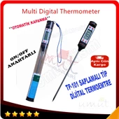 Dijital Mutfak Termometresi Dijital Termometre Gıda Termometresi AYNI GÜN GÖNDERİM - 1