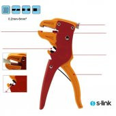 KABLO KESME ve SOYMA ALETİ 0.2mm - 6mm (S-LINK SL-170A), SL-170A 0,2-6mm KABLO SOYMA ve KESME PENSESİ - 1