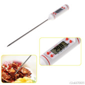 Dijital Yemek Gıda Mutfak Termometre Sıcaklık Ölçer Tp-101  (BEYAZ) - 2