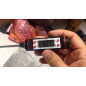 Yemek, Gıda Dijital Sıcaklık Ölçer  Termometre Digital Sıvı ve Sıcaklık Ölçme - 1