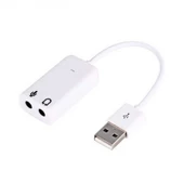 Usb Ses Kartı 7+1  Kablolu Tüm İşletim Sistemleri İçin Uyumludur.Tak çalıştır modeli,kablolu - 3