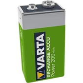 9V 200mAh Şarj Edilebilir Kare Pil Şarzlı Pil - Kumanda Kablo Test Cihaz Pili Sensör Dedektör Nostaljik Radyo Pili 9 volt şarjlı pil 9v şarjlı pil - 2